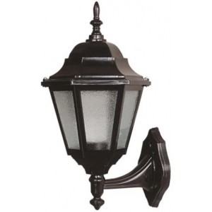 BLACK WALL GARDEN sconce 28 x 23 CM LOAD: 42 CM